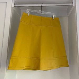 Yellow INC International Concepts Skirt